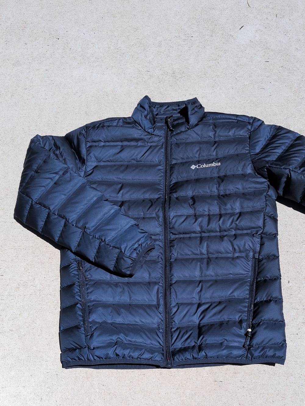 Men's 650 Fill Navy Quilted Insulated Jacket